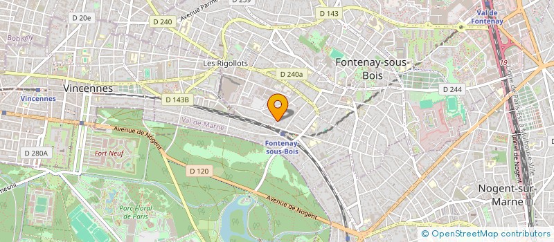 localisation de l'entreprise SOCIETE CIVILE IMMOBILIERE LA WATELLIERE à FONTENAY-SOUS-BOIS