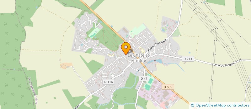 localisation de l'entreprise SOCIETE CIVILE IMMOBILIERE LAC  LE CHATELET-EN-BRIE