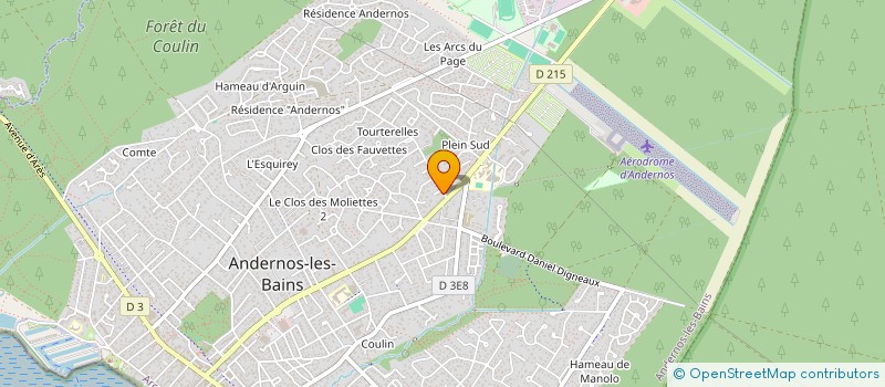 localisation de l'entreprise SOCIETE CIVILE IMMOBILIERE LACAZE-SOULES ANDERNOS  ANDERNOS-LES-BAINS