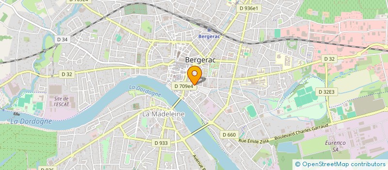 localisation de l'entreprise SOCIETE CIVILE IMMOBILIERE LACHAPELLE 1 à BERGERAC