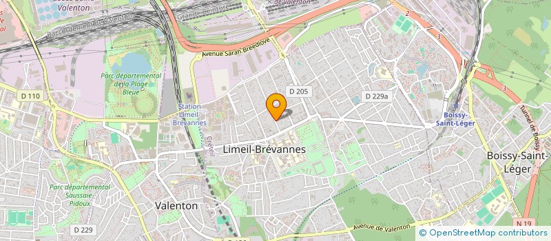 localisation de l'entreprise SOCIETE CIVILE IMMOBILIERE LACHEMI à LIMEIL-BREVANNES