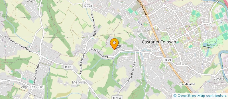 localisation de l'entreprise SOCIETE CIVILE IMMOBILIERE LACOMME  AUREVILLE