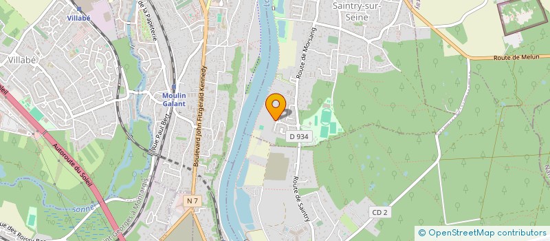 localisation de l'entreprise SOCIETE CIVILE IMMOBILIERE LADEANCY ET PAR ABREVIATION S.C.I LADEANCY à SAINTRY-SUR-SEINE