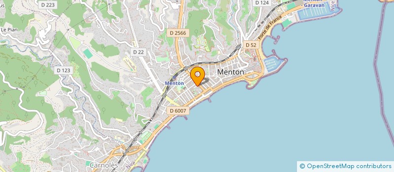localisation de l'entreprise SOCIETE CIVILE IMMOBILIERE LAFFIZA ET PAR ABREVIATION SCI LAFFIZA à MENTON