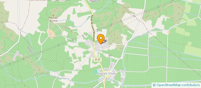 localisation de l'entreprise SOCIETE CIVILE IMMOBILIERE LAGARDIE  AIGUES-VIVES