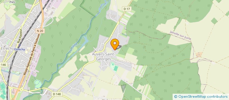 localisation de l'entreprise SOCIETE CIVILE IMMOBILIERE LAGOON  AUVERS-SAINT-GEORGES