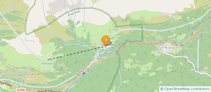 localisation de l'entreprise SOCIETE CIVILE IMMOBILIERE LALANNE  ARAGNOUET