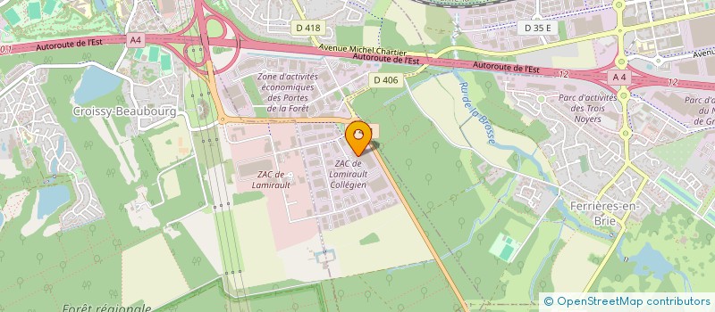 localisation de l'entreprise SOCIETE CIVILE IMMOBILIERE LAMICO  COLLEGIEN