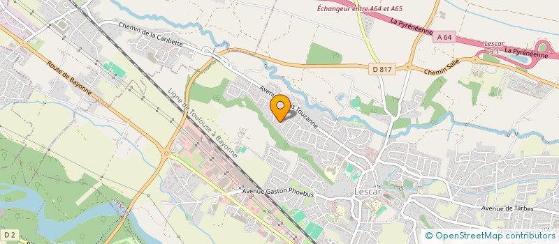 localisation de l'entreprise SOCIETE CIVILE IMMOBILIERE LANDES & OCEAN  LESCAR