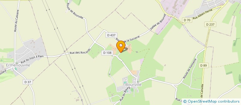 localisation de l'entreprise SOCIETE CIVILE IMMOBILIERE LANDROVER 76  BOURVILLE