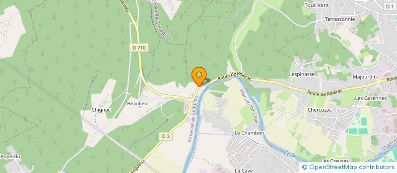 localisation de l'entreprise SOCIETE CIVILE IMMOBILIERE LANDRY  ANNESSE-ET-BEAULIEU