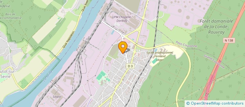 localisation de l'entreprise SOCIETE CIVILE IMMOBILIERE LANGRENAY  GRAND-COURONNE