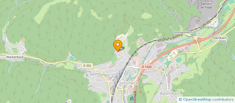 localisation de l'entreprise SOCIETE CIVILE IMMOBILIERE LANOTRE  SCHIRMECK