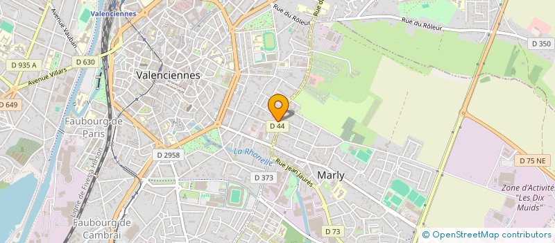 localisation de l'entreprise SOCIETE CIVILE IMMOBILIERE LANSIAUX DELPHINE SETAN THEO ET PAR ABREVIATION SCI LDST à VALENCIENNES