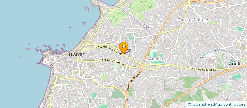 localisation de l'entreprise SOCIETE CIVILE IMMOBILIERE LARRAN-SENDIA  BIARRITZ