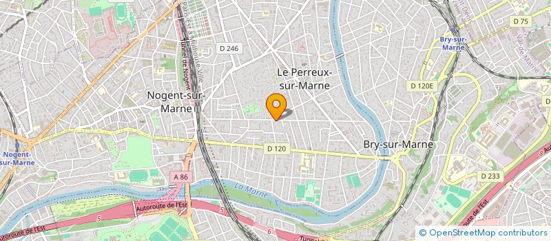 localisation de l'entreprise SOCIETE CIVILE IMMOBILIERE LASCOLS-SGDD à LE PERREUX-SUR-MARNE