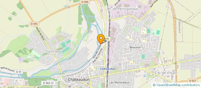 localisation de l'entreprise SOCIETE CIVILE IMMOBILIERE LAUDADY à CHATEAUDUN