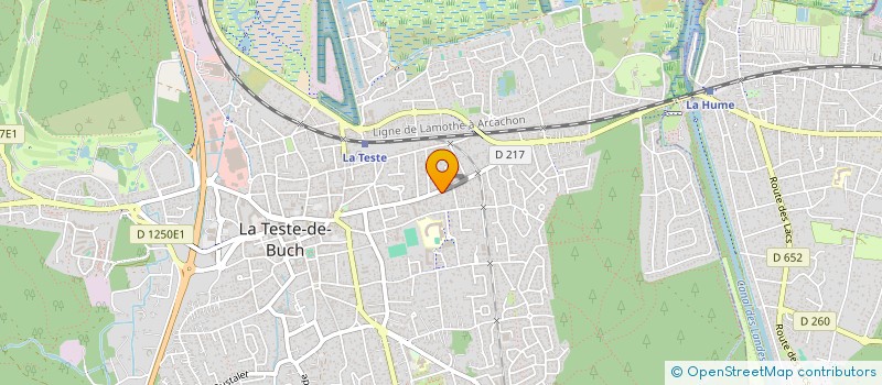 localisation de l'entreprise SOCIETE CIVILE IMMOBILIERE LAURA à LA TESTE-DE-BUCH