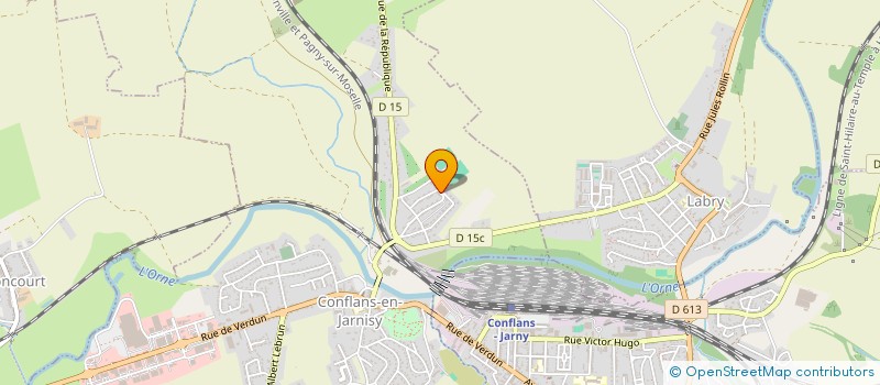 localisation de l'entreprise SOCIETE CIVILE IMMOBILIERE LAURANNE  MARS-LA-TOUR