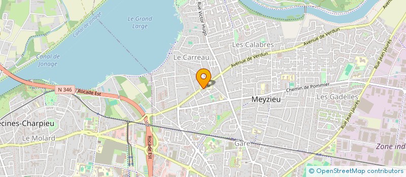 localisation de l'entreprise SOCIETE CIVILE IMMOBILIERE LAURIERS BLANCS  MEYZIEU