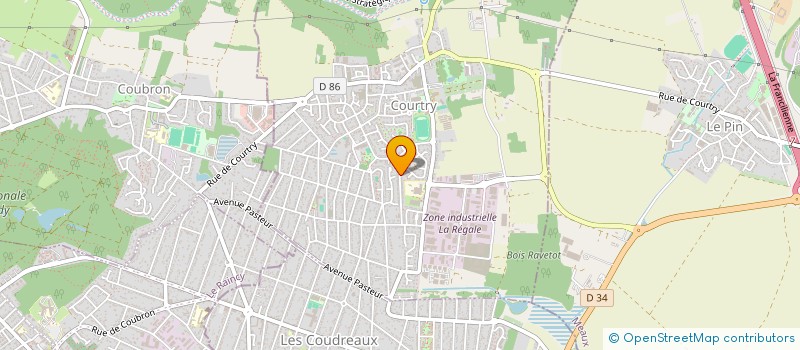 localisation de l'entreprise SOCIETE CIVILE IMMOBILIERE LBS à COURTRY