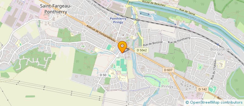 localisation de l'entreprise SOCIETE CIVILE IMMOBILIERE LBTP  SAINT-FARGEAU-PONTHIERRY