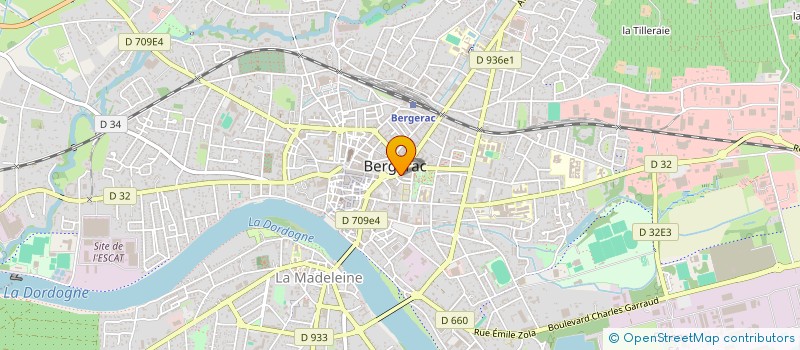 localisation de l'entreprise SOCIETE CIVILE IMMOBILIERE LDPH à BERGERAC