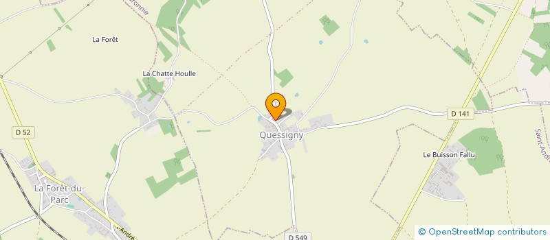 localisation de l'entreprise SOCIETE CIVILE IMMOBILIERE LE BIHANNIC  GROSSUVRE