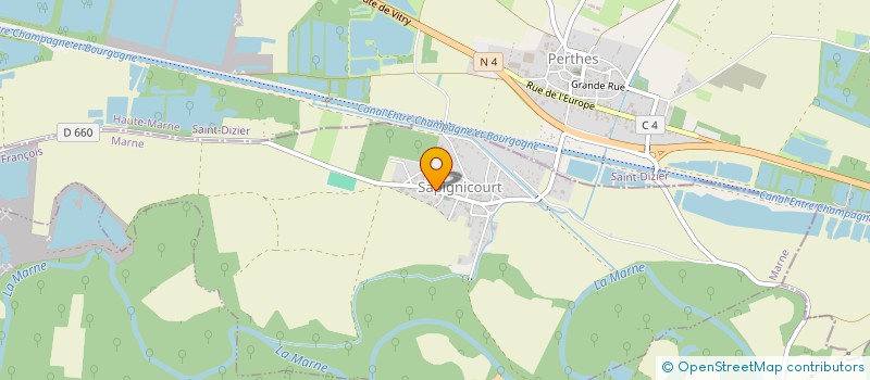 localisation de l'entreprise SOCIETE CIVILE IMMOBILIERE LE BOCAGE à SAPIGNICOURT