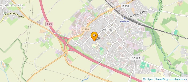 localisation de l'entreprise SOCIETE CIVILE IMMOBILIERE LE CAILLOU  ORCHIES