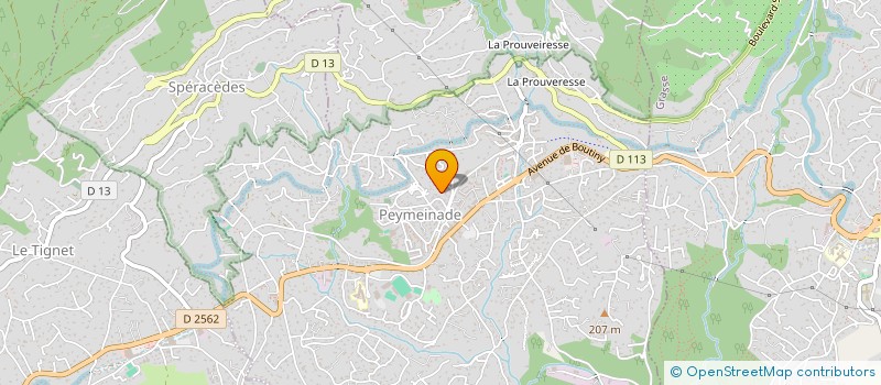 localisation de l'entreprise SOCIETE CIVILE IMMOBILIERE LE CALME  PEYMEINADE