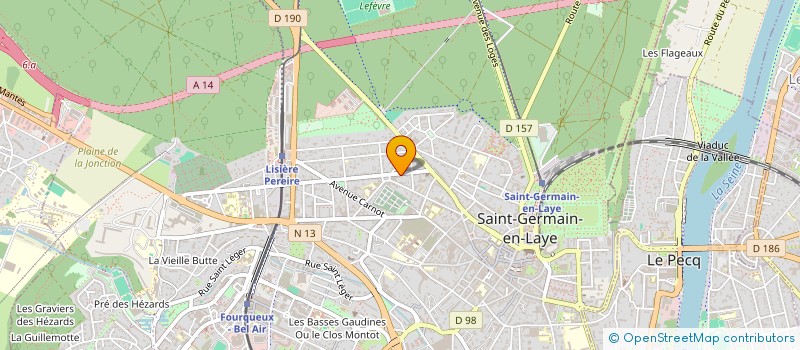 localisation de l'entreprise SOCIETE CIVILE IMMOBILIERE LE CAMELIA  SAINT-GERMAIN-EN-LAYE