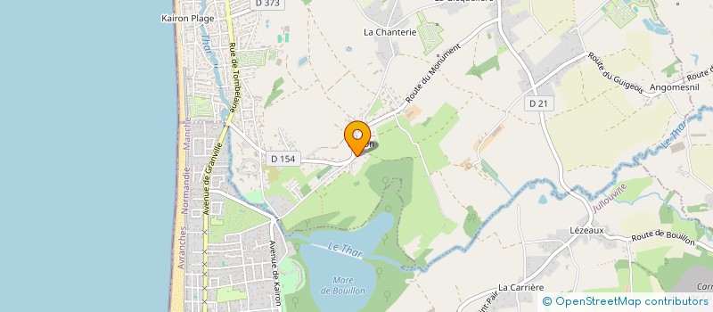 localisation de l'entreprise SOCIETE CIVILE IMMOBILIERE LE CAMELIA DU 54  SAINT-PAIR-SUR-MER