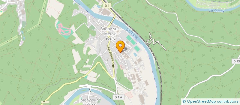 localisation de l'entreprise SOCIETE CIVILE IMMOBILIERE LE CAMOT  BOGNY-SUR-MEUSE