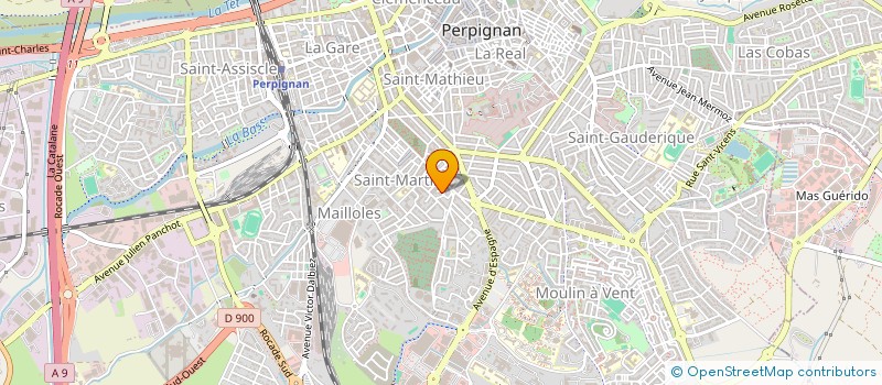 localisation de l'entreprise SOCIETE CIVILE IMMOBILIERE LE CASOT à PERPIGNAN