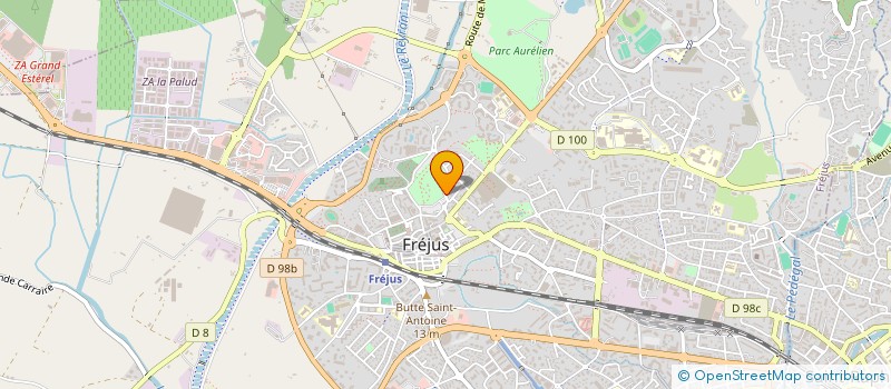 localisation de l'entreprise SOCIETE CIVILE IMMOBILIERE LE CHABAN à FREJUS