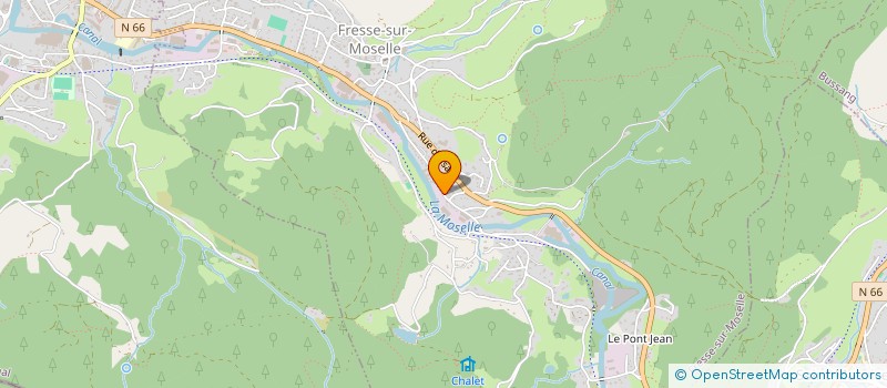 localisation de l'entreprise SOCIETE CIVILE IMMOBILIERE LE CHAMP LE SAINT  FRESSE-SUR-MOSELLE