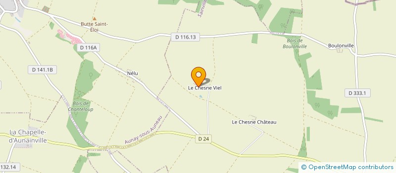 localisation de l'entreprise SOCIETE CIVILE IMMOBILIERE LE CHESNE VIEIL à SAINVILLE