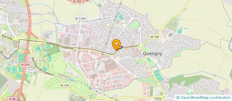localisation de l'entreprise SOCIETE CIVILE IMMOBILIERE LE CLOS à QUETIGNY
