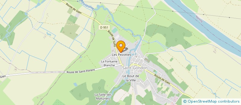 localisation de l'entreprise SOCIETE CIVILE IMMOBILIERE LE CLUB DES CINQ  SAINT-GONDON
