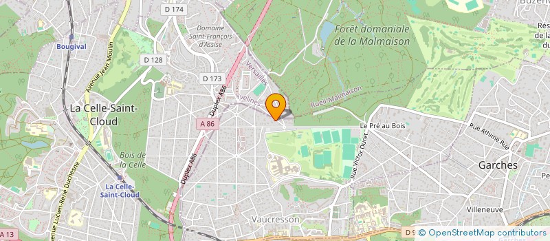 localisation de l'entreprise SOCIETE CIVILE IMMOBILIERE LE CORMIER à VAUCRESSON