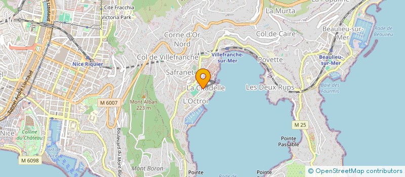 localisation de l'entreprise SOCIETE CIVILE IMMOBILIERE LE FLORIDA-ACHER à VILLEFRANCHE-SUR-MER