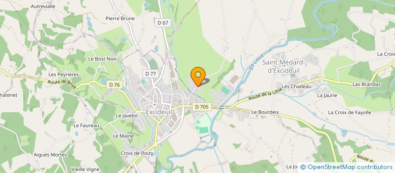 localisation de l'entreprise SOCIETE CIVILE IMMOBILIERE LE FOND DU LIEVRE  SAINT-GERMAIN-DES-PRES