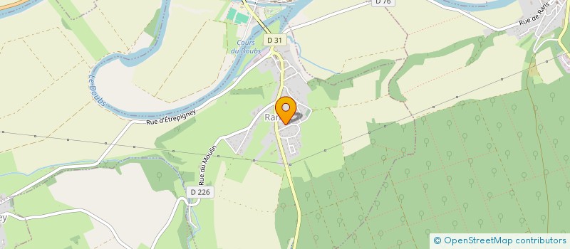 localisation de l'entreprise SOCIETE CIVILE IMMOBILIERE LE GEVOT  RANS