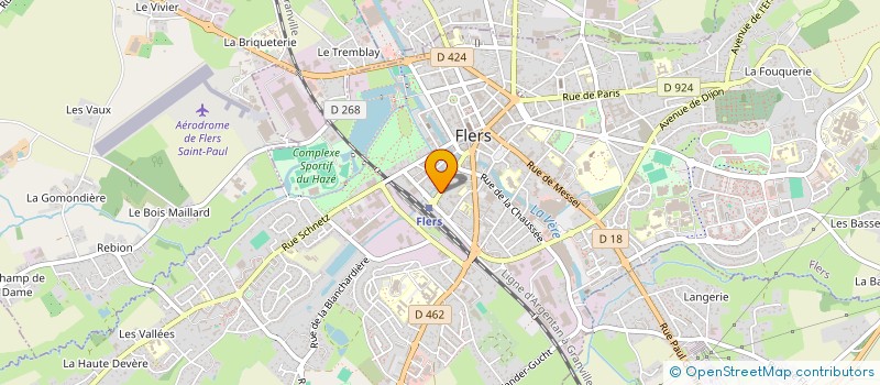 localisation de l'entreprise SOCIETE CIVILE IMMOBILIERE LE GUILLEC à FLERS