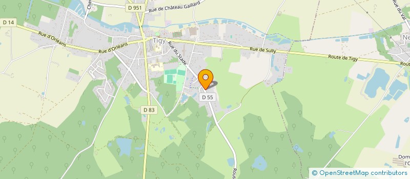 localisation de l'entreprise SOCIETE CIVILE IMMOBILIERE LE HAIES à NEUVY-EN-SULLIAS