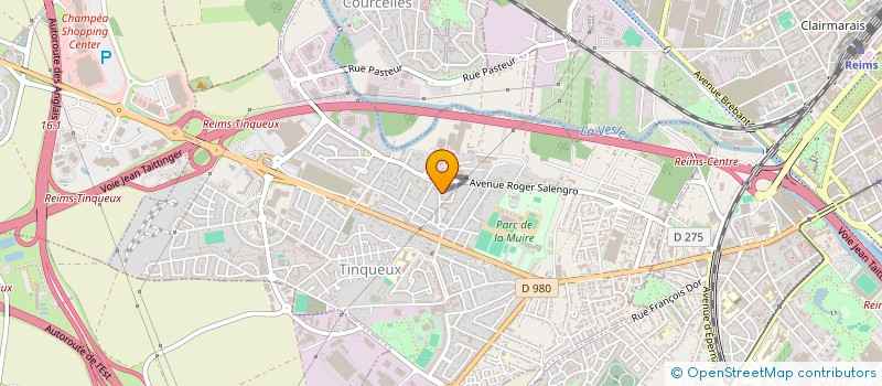 localisation de l'entreprise SOCIETE CIVILE IMMOBILIERE LE LANTANA  TINQUEUX