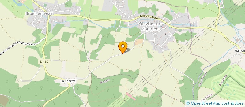 localisation de l'entreprise SOCIETE CIVILE IMMOBILIERE LE LOUP BLANC  OINVILLE-SUR-MONTCIENT