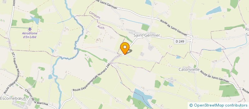 localisation de l'entreprise SOCIETE CIVILE IMMOBILIERE LE MARGOUILLAT  JUILLES