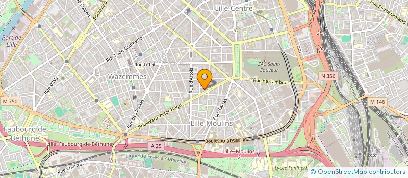 localisation de l'entreprise SOCIETE CIVILE IMMOBILIERE LE MAROC ET PAR ABREVIATION SCI LE MAROC à LILLE